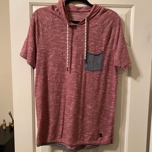 DEPARTWEST Short Sleeve Hoodie Tee (men’s M)